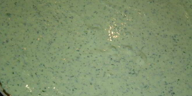 Рецепт сырно-творожного тарт с весенней зеленью