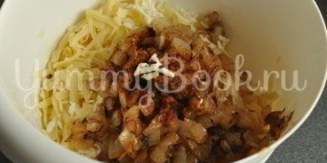 Рецепт сырного тарта с луком