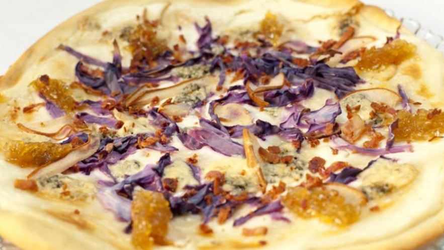 Рецепт тарта фламбе и апельсиновый ласси