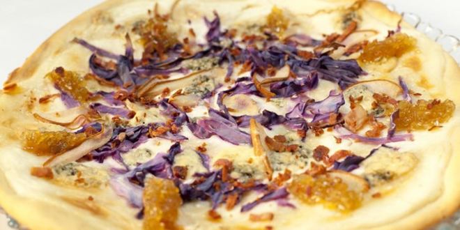 Рецепт тарта фламбе и апельсиновый ласси