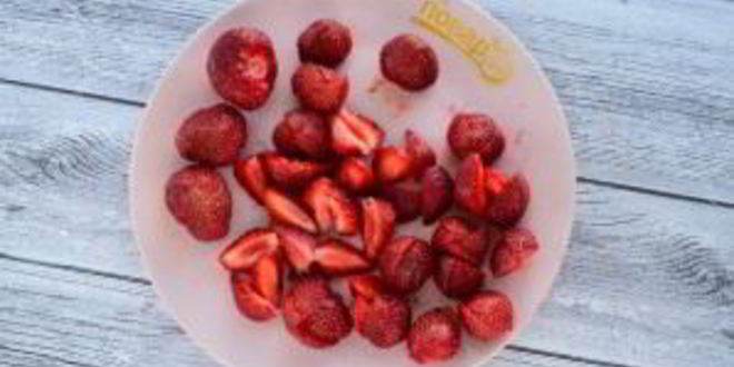 Рецепт тарта клубичного лес