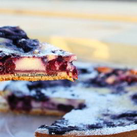 Рецепт Тарта с черникой