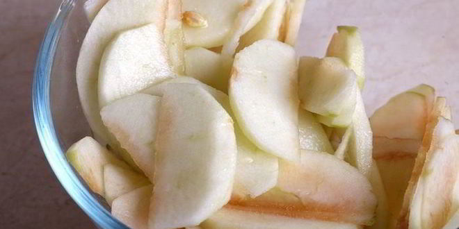 Рецепт тарта с карамелизованными яблоками