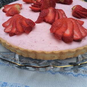 Рецепт Тарта с клубничным муссом