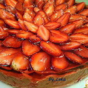 Рецепт Тарта с клубникой и белым шоколадом