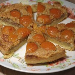 Рецепт Тарта с консервированными абрикосами