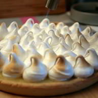 Рецепт Тарта с лимонной начинкой и белковым кремом