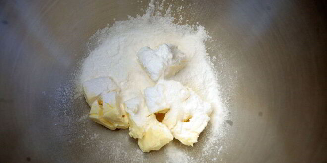 Рецепт тарта с лимонной начинкой и белковым кремом