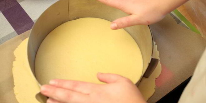 Рецепт тарта с лимонной начинкой и белковым кремом