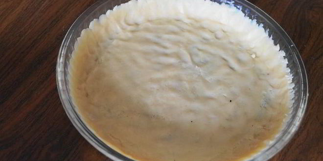 Рецепт тарта с маскарпоне и персиками