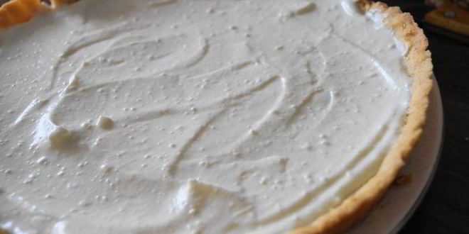 Рецепт тарта с маскарпоне и персиками