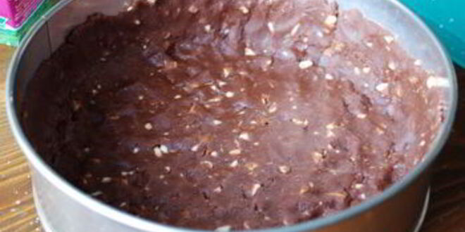 Рецепт тарта с миндалем и молочным шоколадом