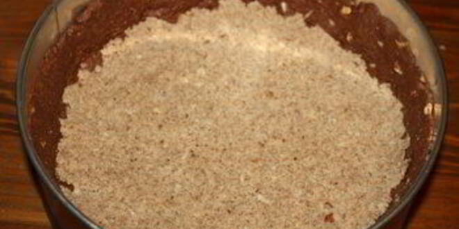 Рецепт тарта с миндалем и молочным шоколадом