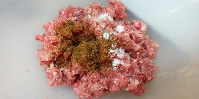 Рецепт тарта с мясными фрикадельками