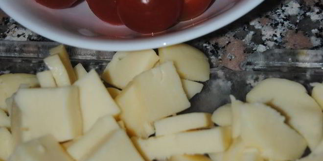 Рецепт тарта с помидорами и сыром