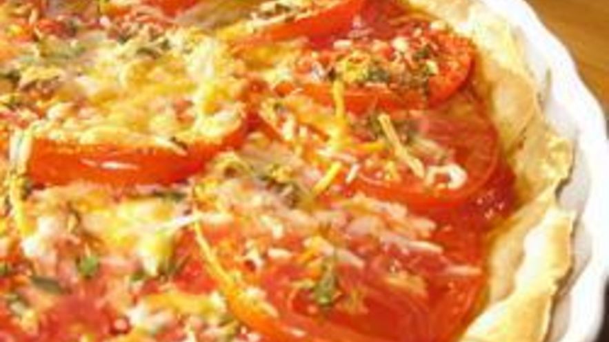 Рецепт тарта с помидорами