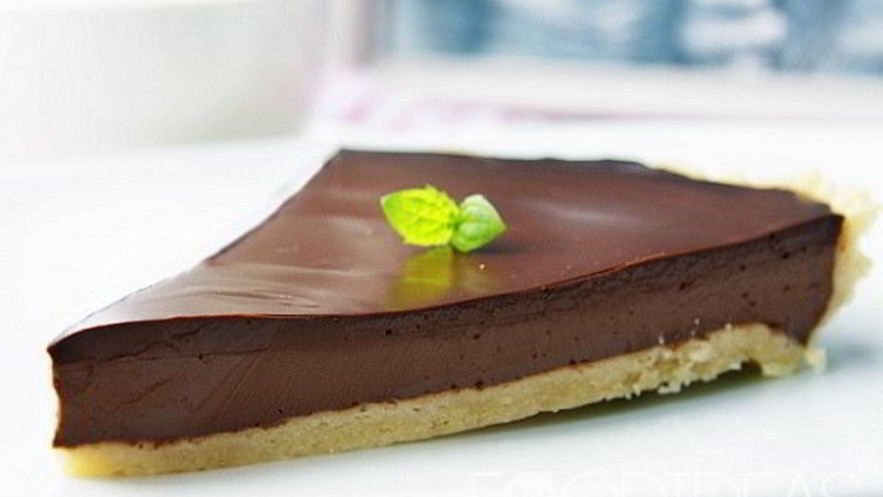 Рецепт тарта с шоколадной начинкой