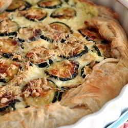 Рецепт Тарта с цукини, томатами и базиликом