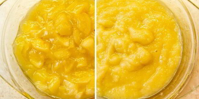 Рецепт тарта с ванильной грушей и заварным кремом под шапочкой из мереги