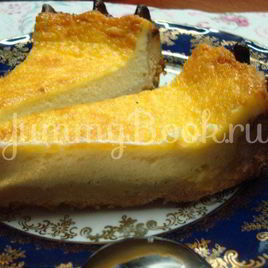 Рецепт Тарта с заварным сливочным кремом
