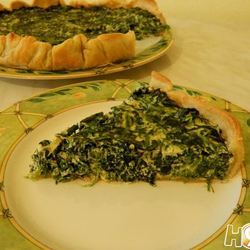 Рецепт Тарта со шпинатом и рикоттой