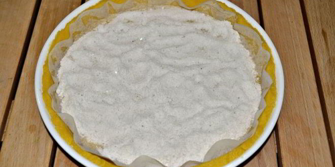 Рецепт творожно-вишневого тарт