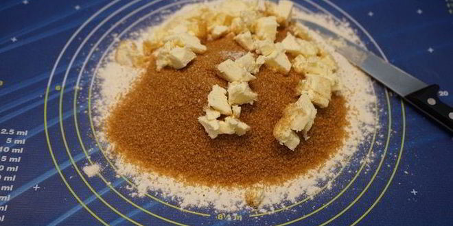 Рецепт тыквенного тарта с апельсином на ореховом тесте