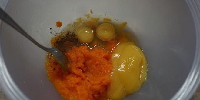 Рецепт тыквенного тарта с апельсином на ореховом тесте