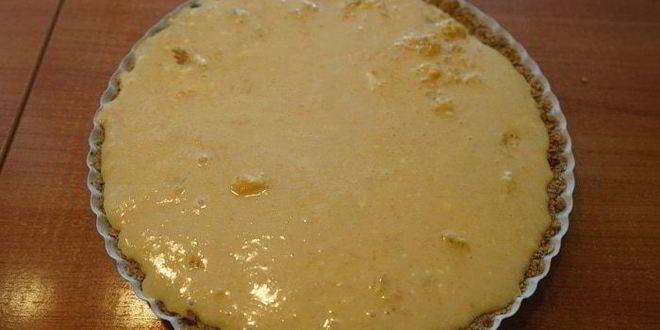 Рецепт тыквенного тарта с апельсином на ореховом тесте