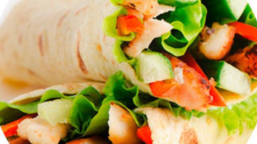 Рецепт тортильи с курицей и овощами