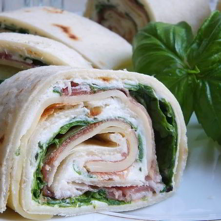 Рецепт Тортильи с ветчиной и сыром