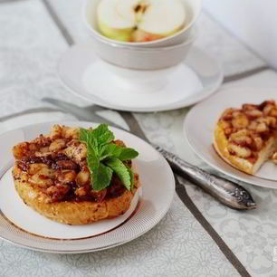 Рецепт Французских тостов с яблоками