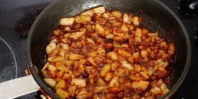 Рецепт французских тостов с яблоками