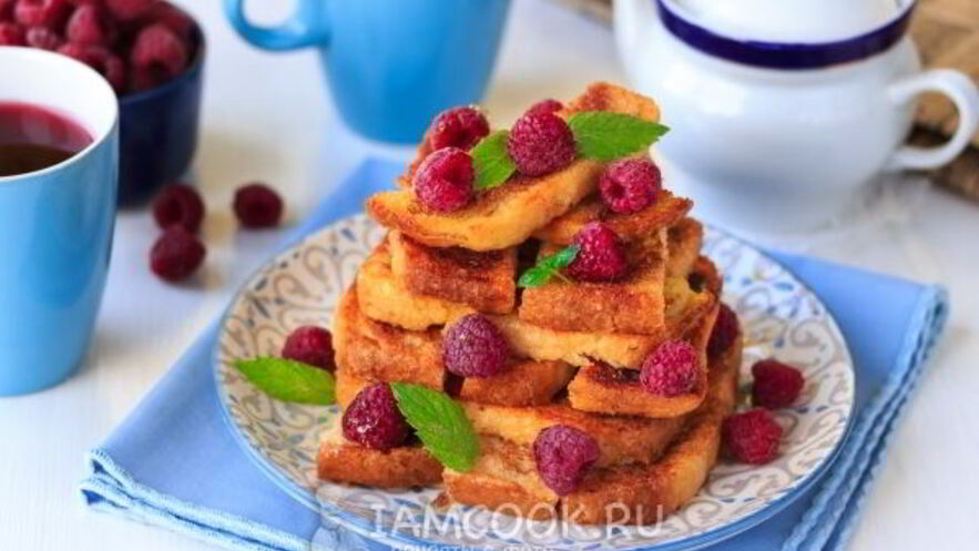 Рецепт французских тостов в духовке
