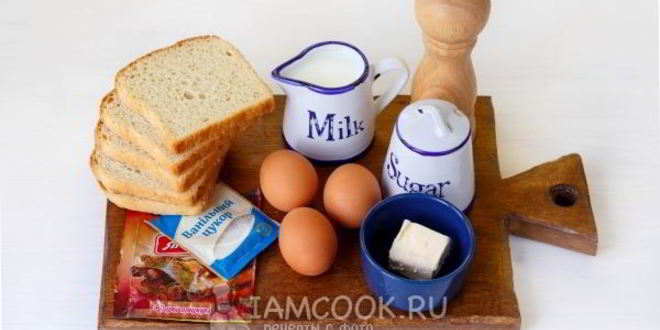Рецепт французских тостов в духовке