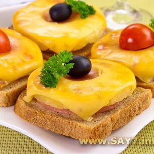 Рецепт Гавайских тостиков