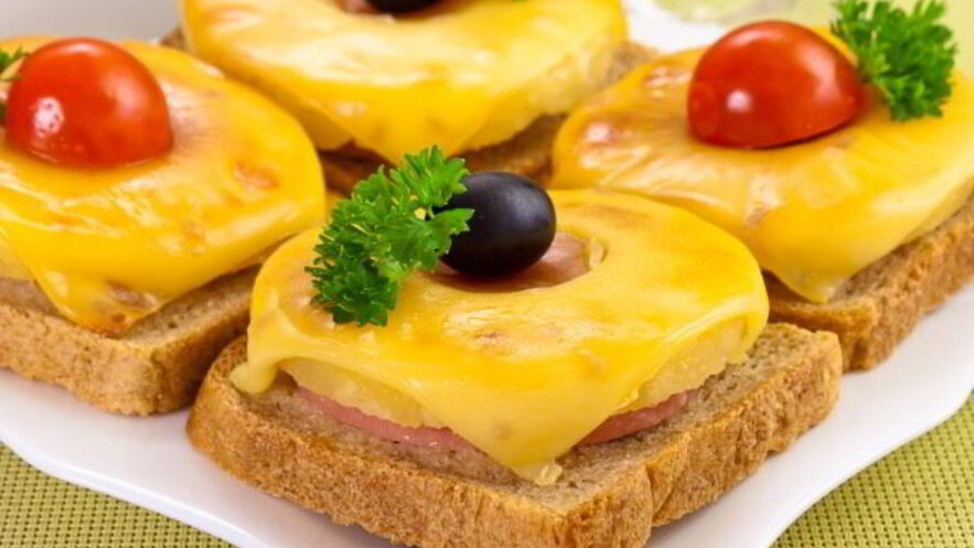 Рецепт гавайских тостиков