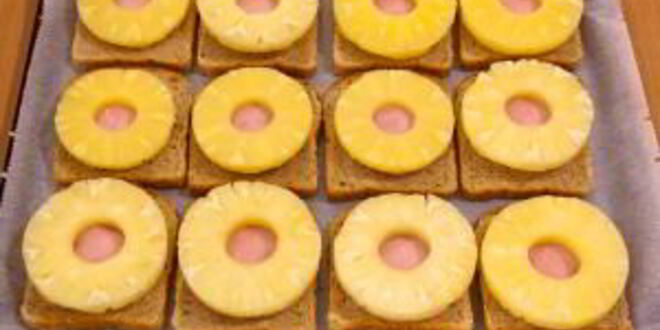 Рецепт гавайских тостиков