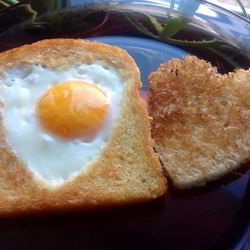 Рецепт Глазуньи в тосте