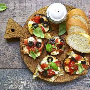 Рецепт Хрустящих греческих тостов с овощами