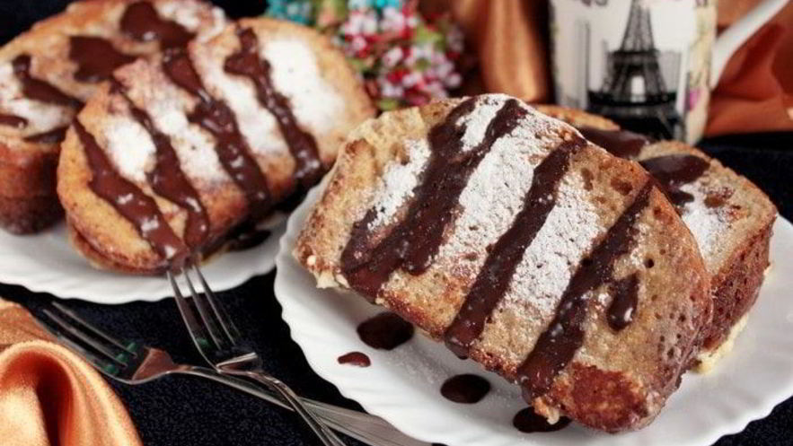 Рецепт шоколадных французских тостов