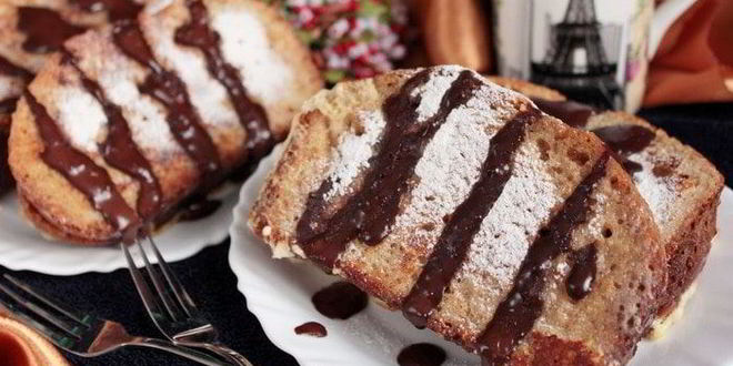 Рецепт шоколадных французских тостов