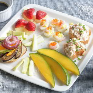 Рецепт Тостов с овощами