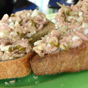 Рецепт Тостов с рыбой