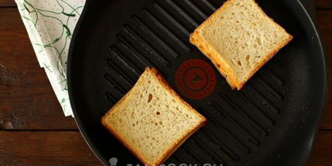 Рецепт тостов с ветчиной и сыром