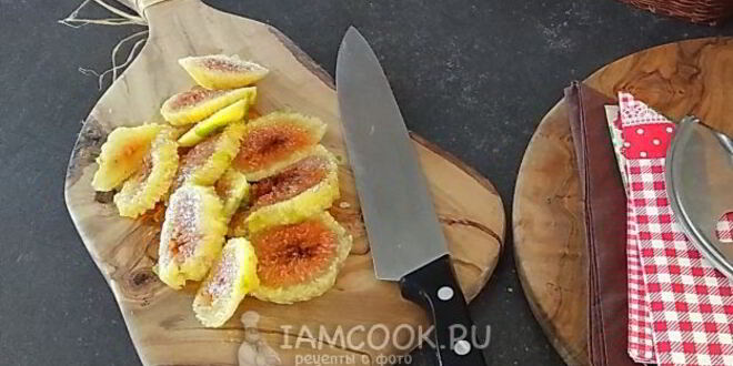 Рецепт тостов со сливочным сыром и свежим инжиром