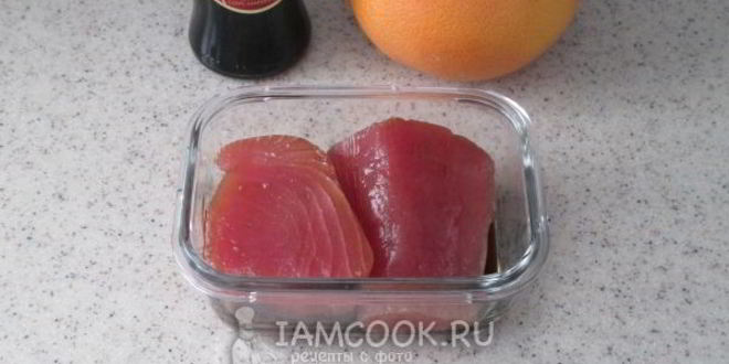 Рецепт тунца маринованного