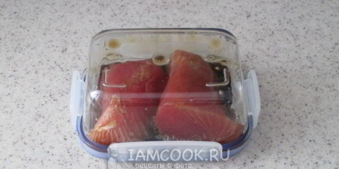 Рецепт тунца маринованного
