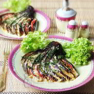 Рецепт Веера из баклажанов