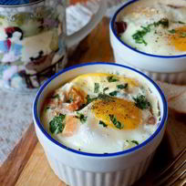 Глазунья в микроволновке